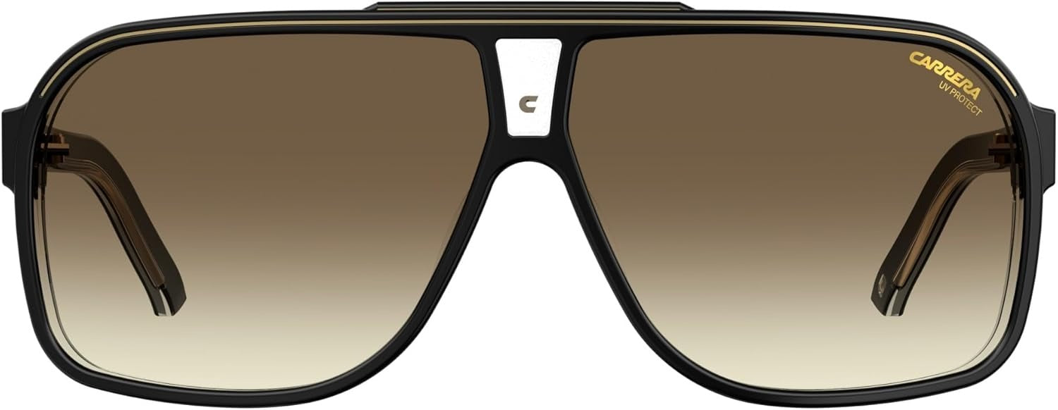 Carrera GRAND PRIX 2/S 807-HA Sunglasses 64mm Black / Brown Gradient Lens