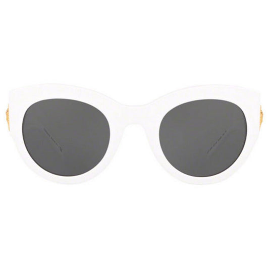 Versace Sunglasses VE4380B 40187 54mm White / Dark Grey Lens