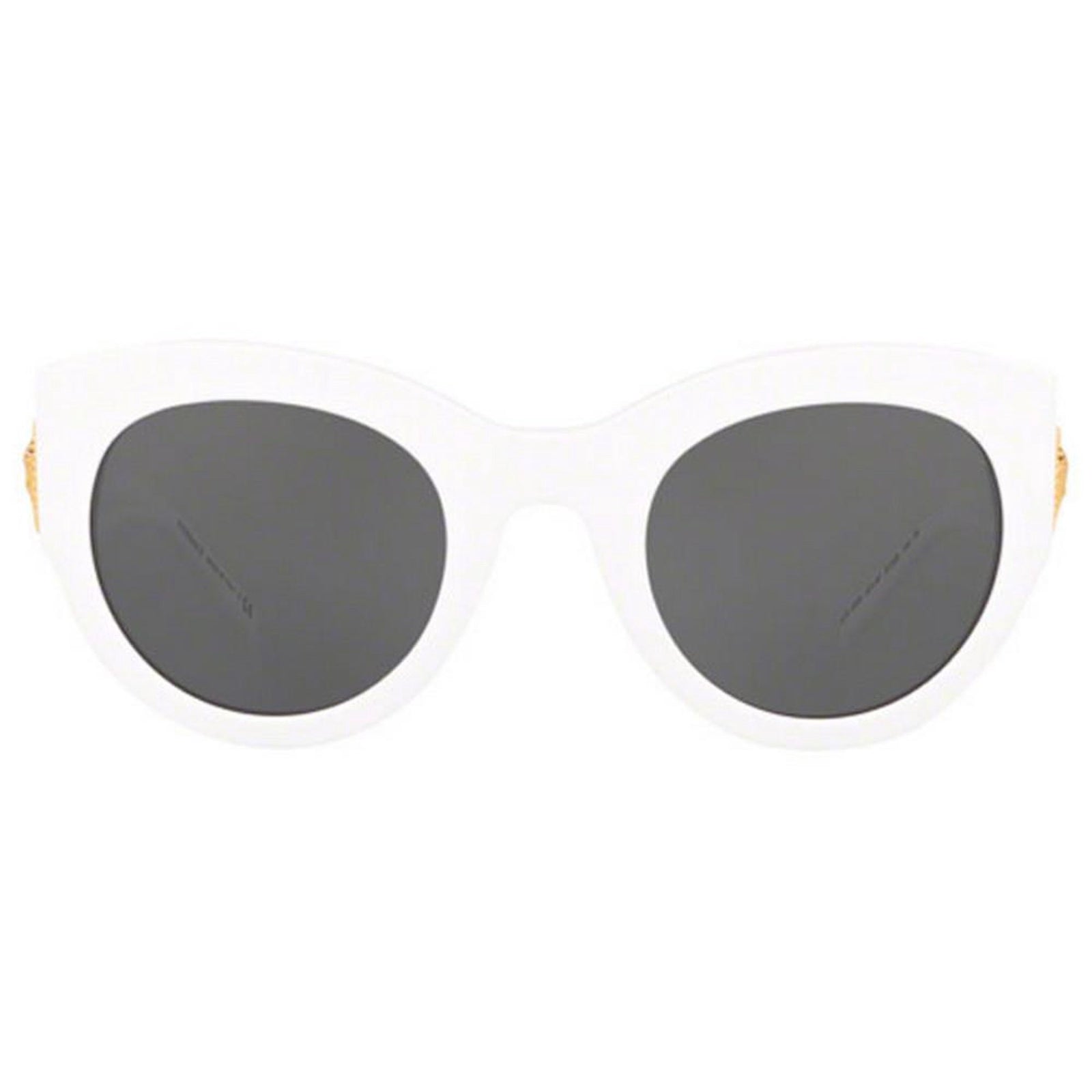 Versace Sunglasses VE4380B 40187 54mm White / Dark Grey Lens