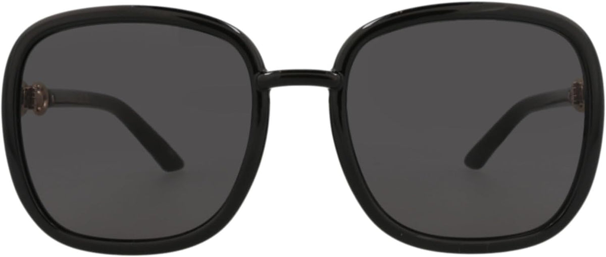 Gucci GG0893S 001 Sunglasses 57mm Black / Dark Grey Lens