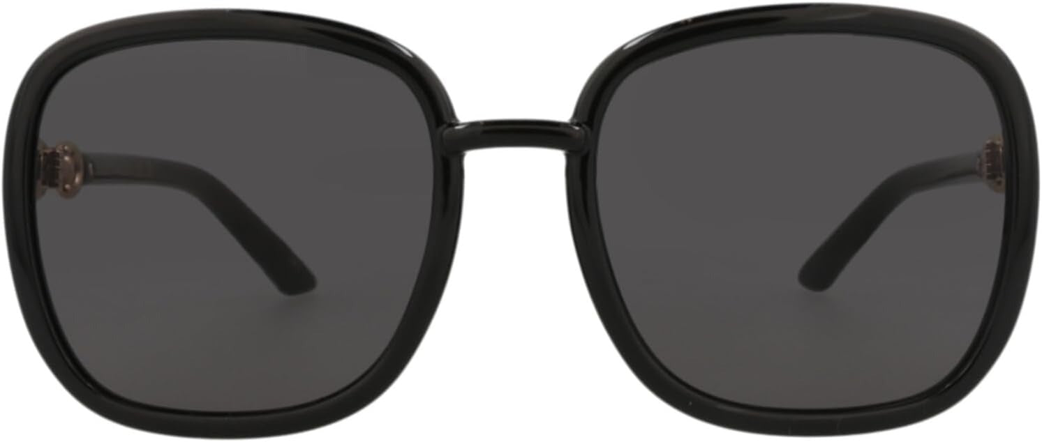 Gucci GG0893S 001 Sunglasses 57mm Black / Dark Grey Lens