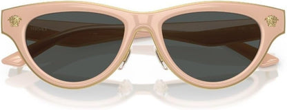 Versace VE2273 5494/87 Cat-Eye Sunglasses 52mm Nude / Dark Grey Lens