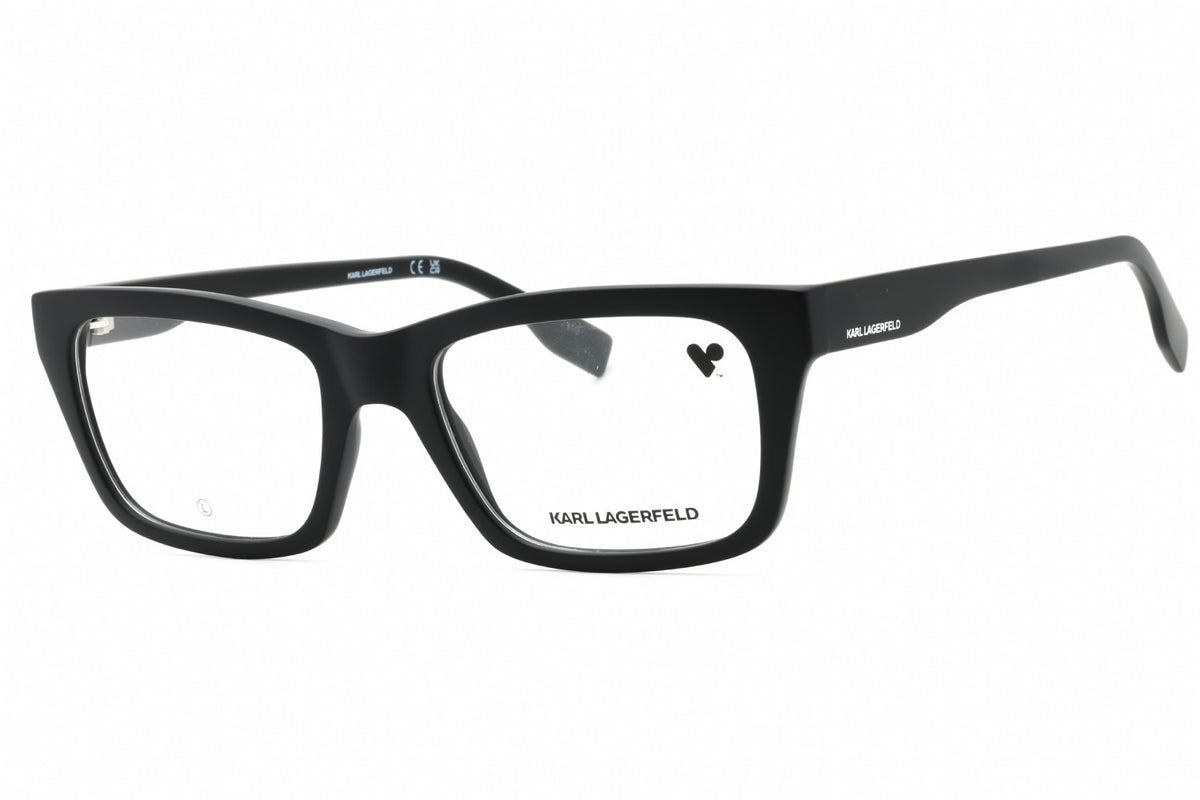 Karl Lagerfeld Eyeglasses KL6138 002 53mm Matte Black / Demo Lens