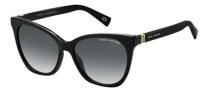 Marc Jacobs MARC 336/S 807/9O Sunglasses 56mm Black / Dark Grey Gradient Lens