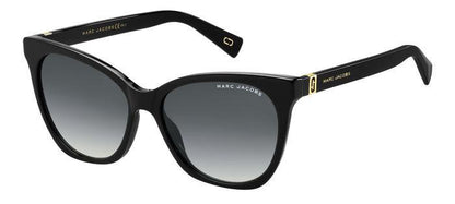 Marc Jacobs MARC 336/S 807/9O Sunglasses 56mm Black / Dark Grey Gradient Lens