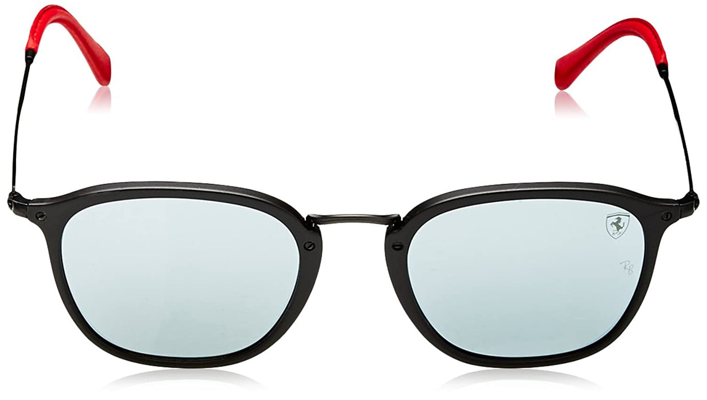 Ray-Ban RB2448NM F60230 SCUDERIA FERRARI 51mm Black / Silver Flash Lens