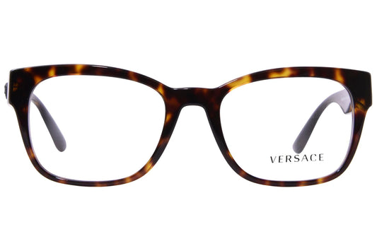Versace Eyeglasses VE3314 108 54mm Havana / Demo Lens