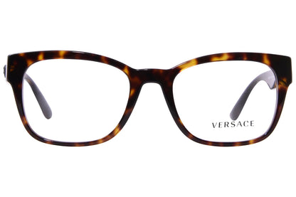 Versace Eyeglasses VE3314 108 54mm Havana / Demo Lens