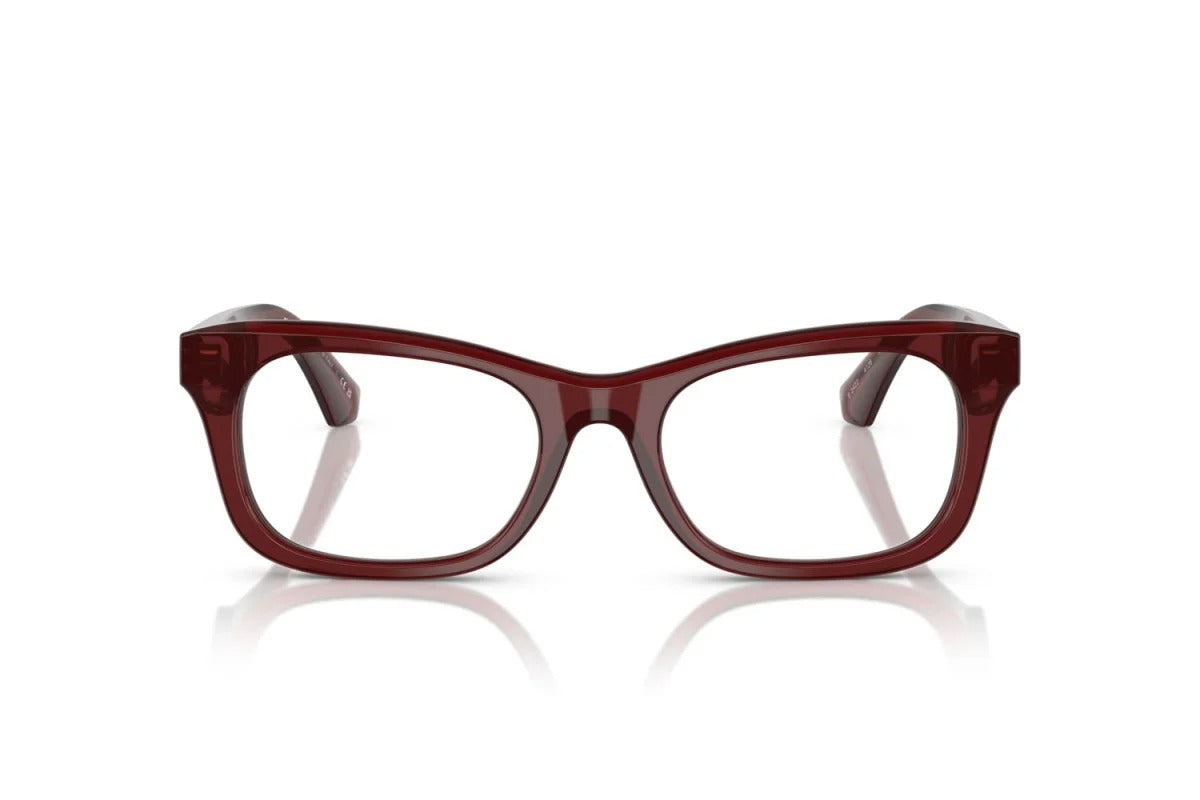 Burberry BE2422 4128 Eyeglasses 52mm Bordeaux / Clear Demo Lens