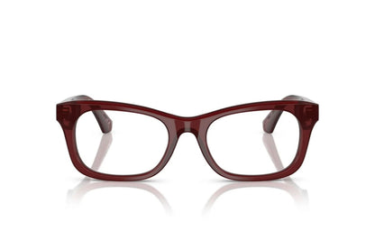 Burberry BE2422 4128 Eyeglasses 52mm Bordeaux / Clear Demo Lens