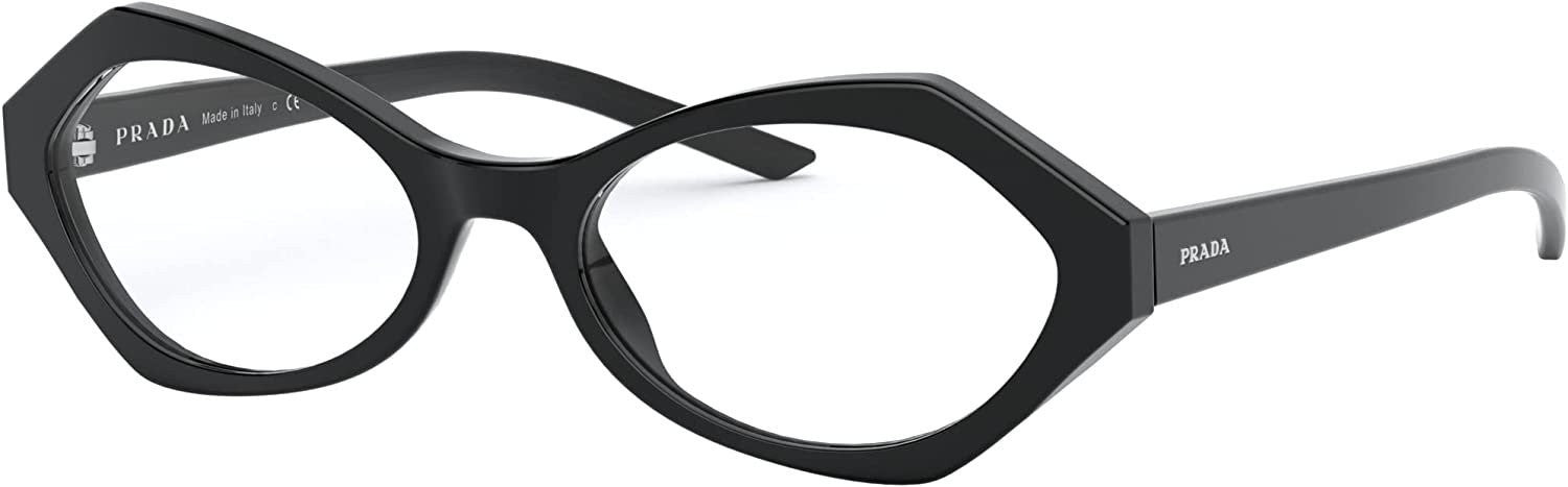 Prada Sunglasses PR12XV 1AB1O1 53mm Black / Demo Lens