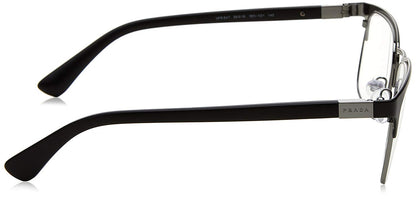 Prada PR 54TV 1BO1O1 Rectangle Eyeglasses Matte Black / Demo Lens