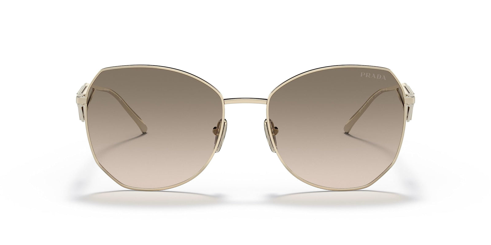 Prada Sunglasses PR57YS ZVN3D0 57mm Pale Gold / Light Brown Gradient Lens