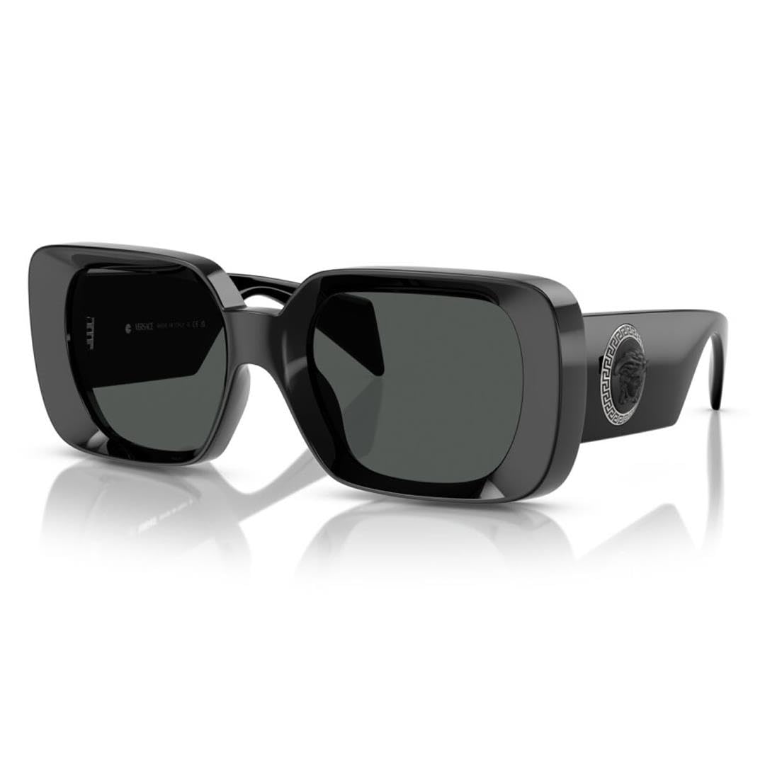 Versace Sunglasses VE4473U GB187 54mm Black / Dark Grey Lens