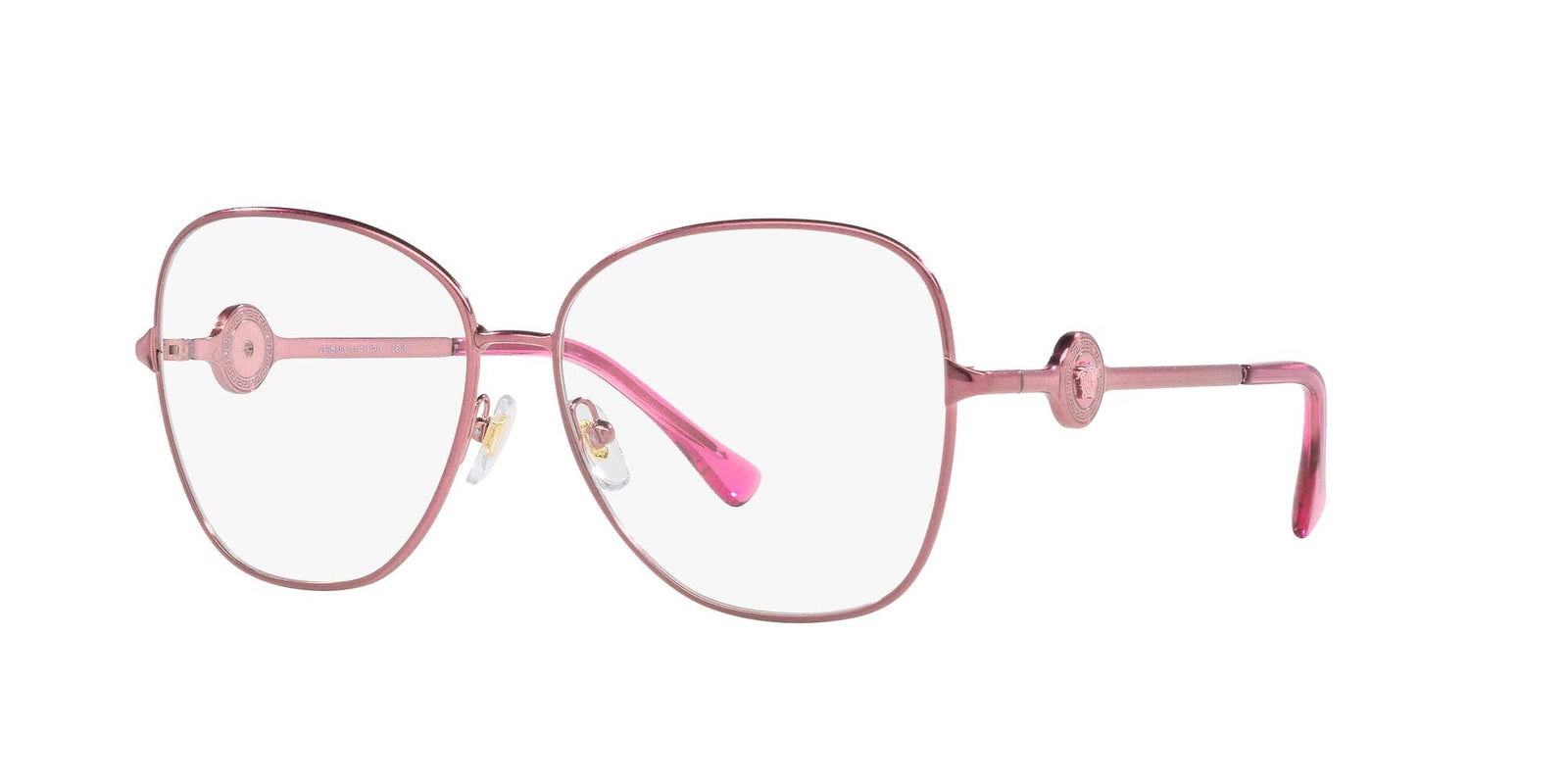 Versace Eyeglasses VE1289 1500 57mm Metalized Pink / Demo Lens