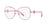 Versace Eyeglasses VE1289 1500 57mm Metalized Pink / Demo Lens