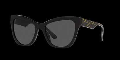 Versace Sunglasses VE4417U 535887 56mm Black / Dark Grey Lens