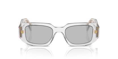 Prada Sunglasses PR17WS 12R30B 49mm Transparent Grey / Light Grey Lens