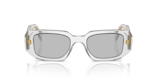 Prada Sunglasses PR17WS 12R30B 49mm Transparent Grey / Light Grey Lens