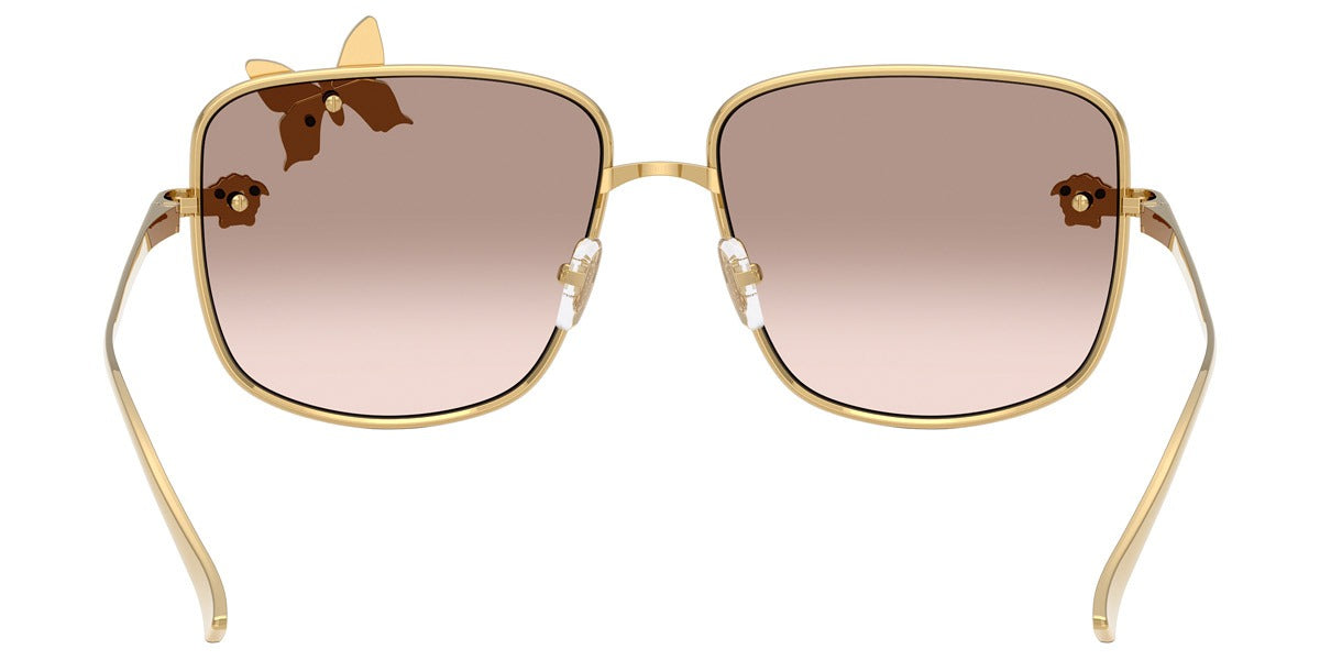 Versace Sunglasses VE2282 10028Z 59mm Gold / Light Brown Mirror Silver Lens