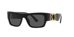 Versace Sunglasses VE4416U GB187 53mm Black / Dark Grey Lens