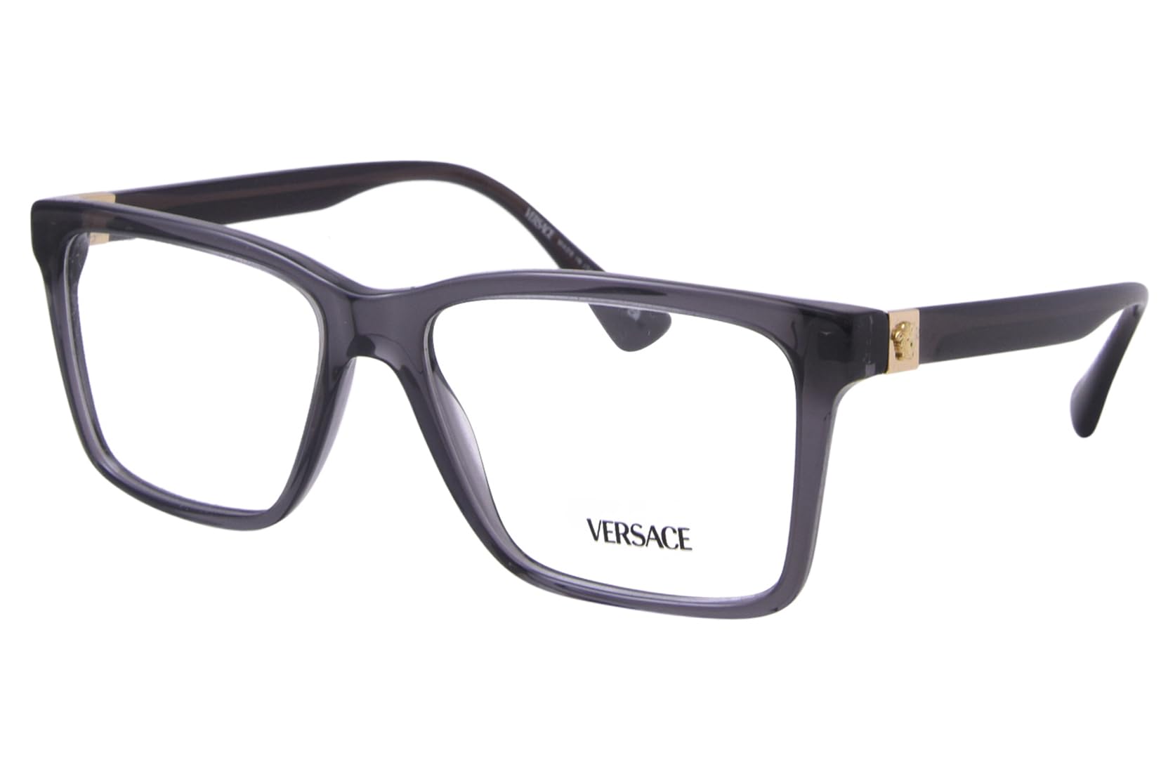 Versace Eyeglasses VE3328 5389 58mm Transparent Grey / Demo Lens