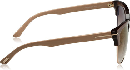 Tom Ford Fany TF368 50G Sunglasses Dark Brown / Brown Mirror Lens