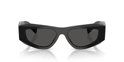 Prada PR B19S 16K08Z Sunglasses 52mm Black / Dark Grey Lens
