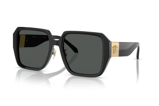 Versace Sunglasses VE4472D GB187 56mm Black / Dark Grey Lens