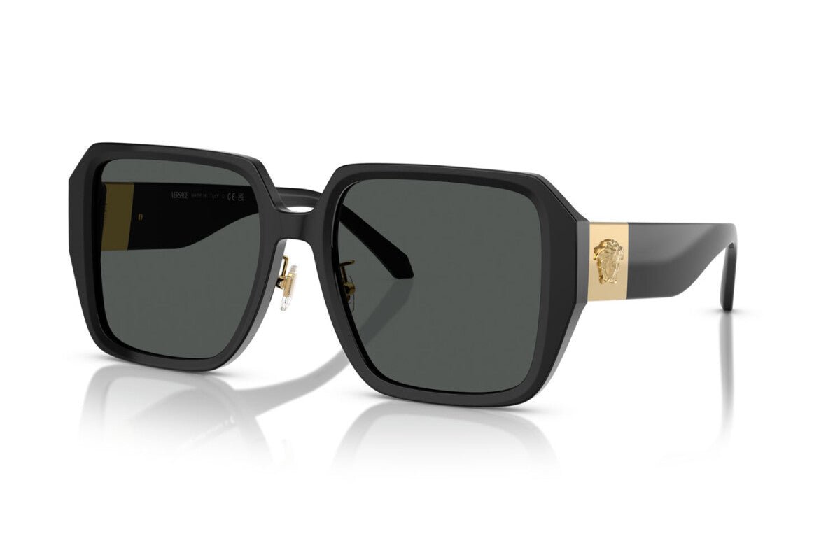 Versace Sunglasses VE4472D GB187 56mm Black / Dark Grey Lens