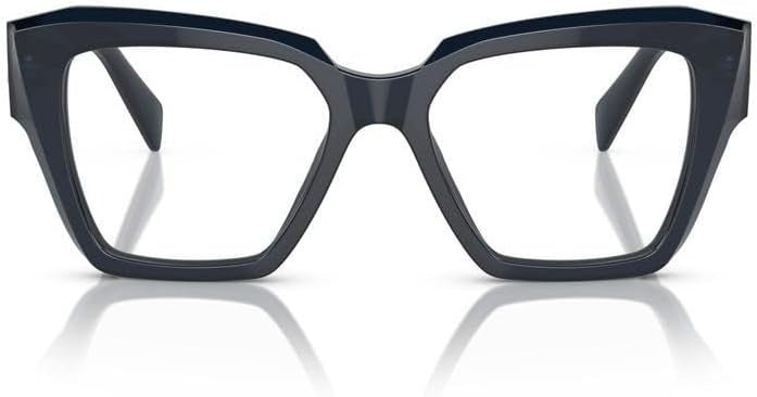 Prada Eyeglasses PR 09ZV 08Q 1O1 51mm Transparent Blue / Demo Lens