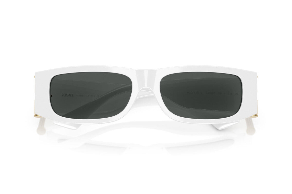 Versace Sunglasses VE4476U 545987 55mm White / Dark Grey Lens