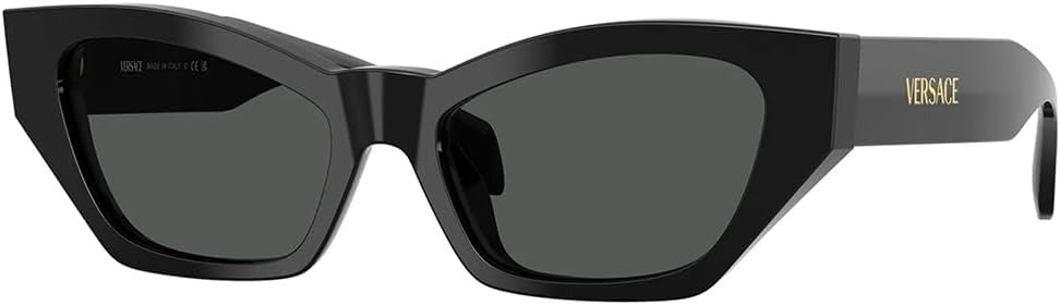 Versace Sunglasses VE4488U GB1/87 53mm Black / Dark Grey Lens