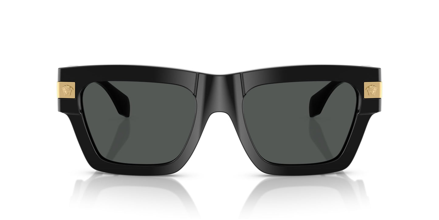 Versace Sunglasses VE4464 GB1/87 52mm Black / Dark Grey Lens