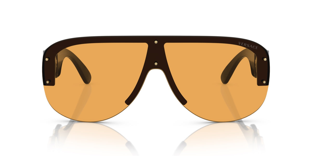 Versace Sunglasses VE4391 GB17 48mm Black / Orange Lens