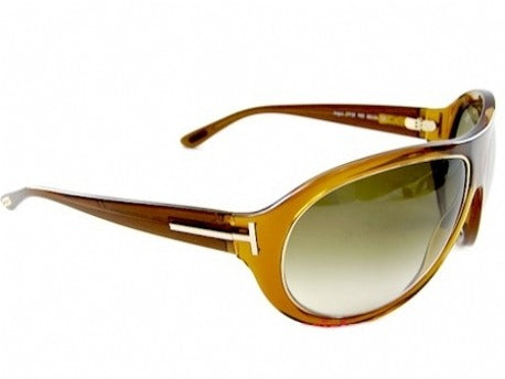 Tom Ford Angus Sunglasses TF25 R68 65mm Transparent Brown / Brown Gradient Lens