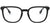 Burberry Eyeglasses BE2307 3001 52mm Black / Demo Lens