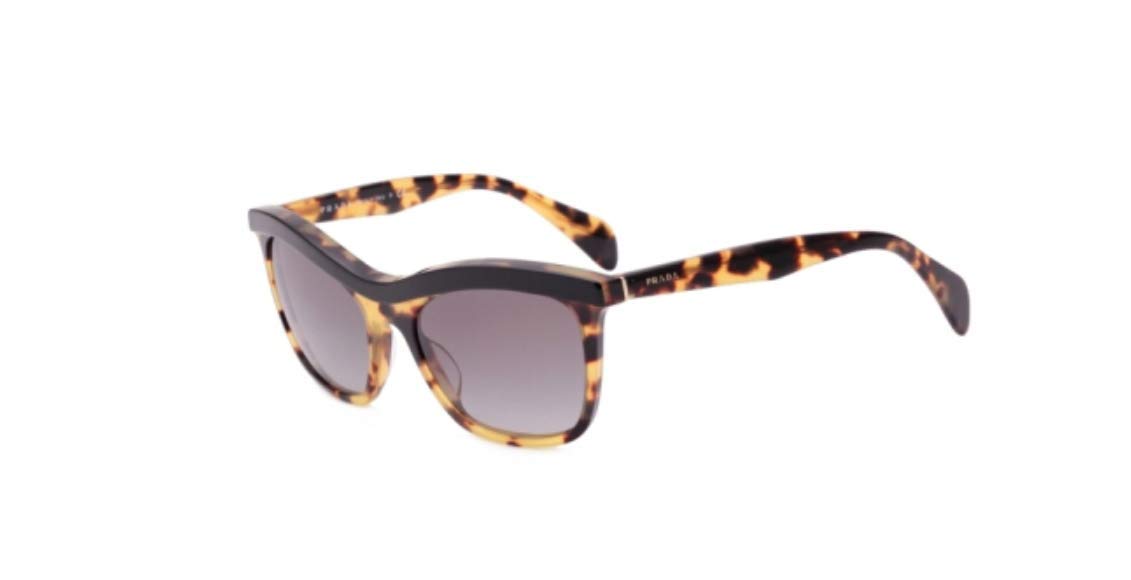 Prada Sunglasses PR19PS NAI3M1 55mm Yellow Havana / Grey Gradient Lens