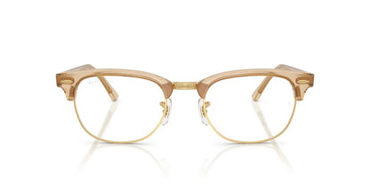 Ray-Ban RX5154 8294 Eyeglasses 53mm Photo Waves Brown / Clear Demo Lens