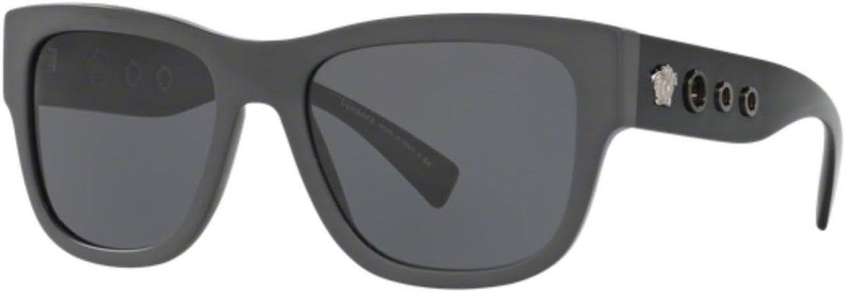 Versace VE4319 519487 56mm Square Sunglasses Sand Grey / Grey Lens