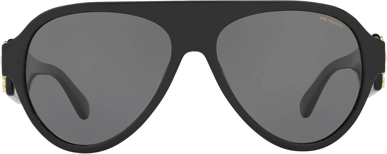 Versace Sunglasses VE4323 GB1/81 58mm Black / Grey Polarized Lens
