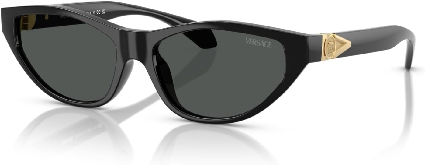 Versace Sunglasses VE4491U GB1/87 55mm Black / Dark Grey Lens