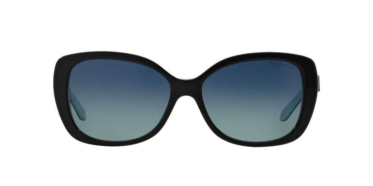 Tiffany &amp; Co Sunglasses TF4106B 80014U 57mm Black / Black Polarized Lens