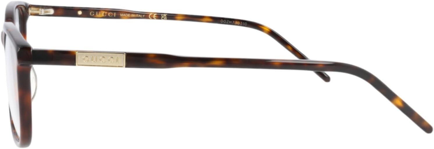 Gucci GG1159OA 003 Eyeglasses 56mm Havana / Clear Demo Lens