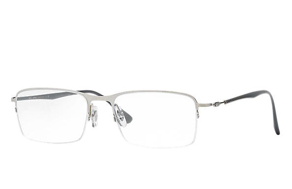 Ray-Ban Eyeglasses RX8721 1165 55mm Light Sand SIlver / Demo Lens