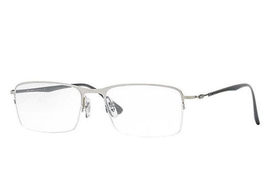 Ray-Ban Eyeglasses RX8721 1165 55mm Light Sand SIlver / Demo Lens