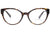 Versace Eyeglasses VE3307 108 54mm Havana / Demo Lens