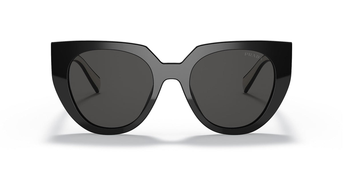 Prada Sunglasses PR14WS 09Q5S0 52mm Black Talc / Dark Grey Lens