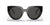 Prada Sunglasses PR14WS 09Q5S0 52mm Black Talc / Dark Grey Lens