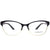 Versace Eyeglasses VE1233Q 1418 53mm Violet Gold / Demo Lens